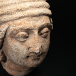 ガンダーラ仏頭（テラコッタ） - 古好屋